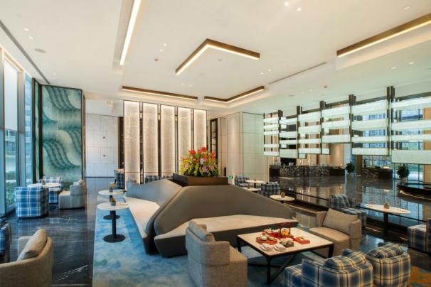 Lobby at Hangzhou Chengbei Wenlan Hotel
