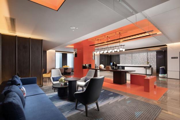 Lobby at Hampton by Hilton Hangzhou Xixi Zijin Port